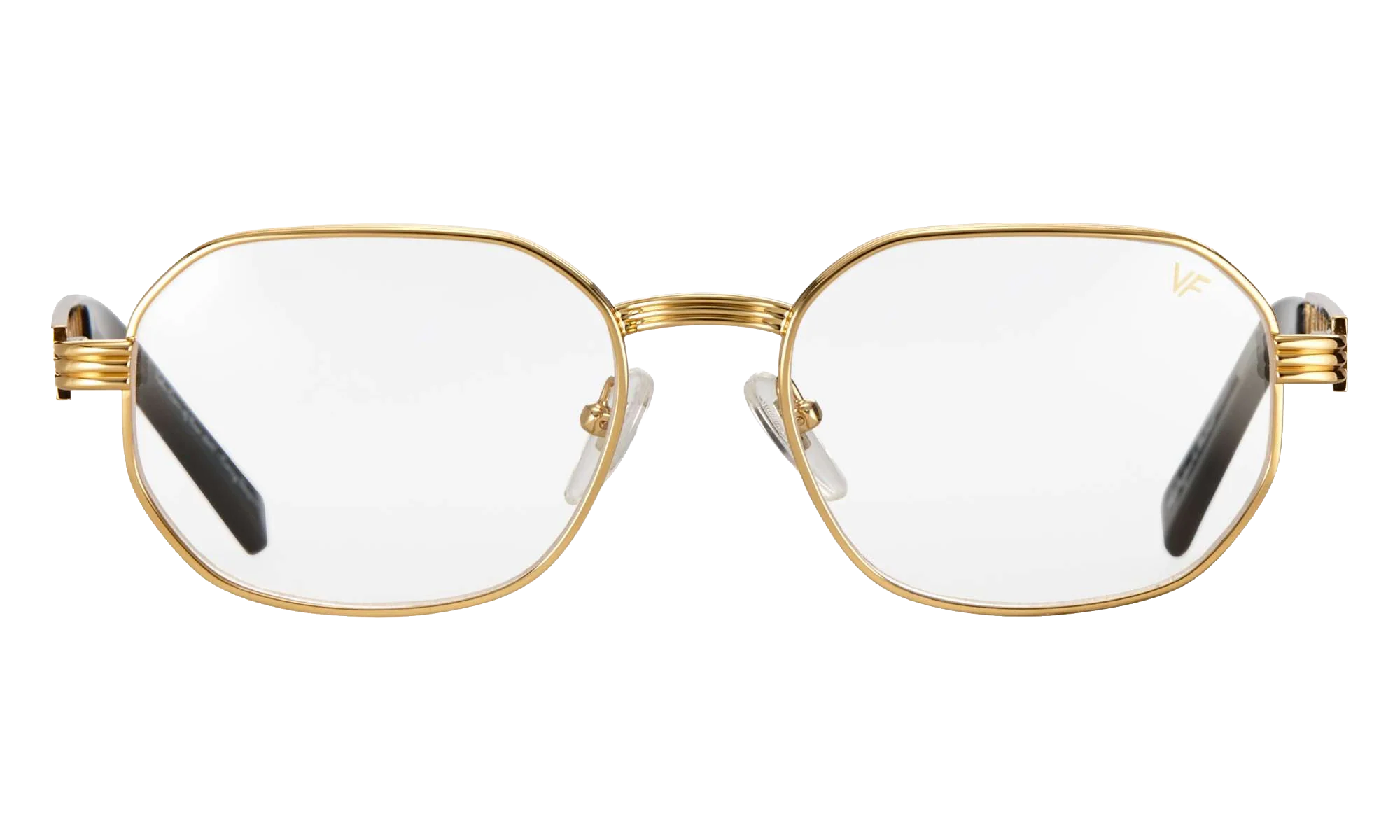 Hustler Jacques Cartier Edition 24KT "Yellow Gold / Clear" JCHU2 0002 11B5