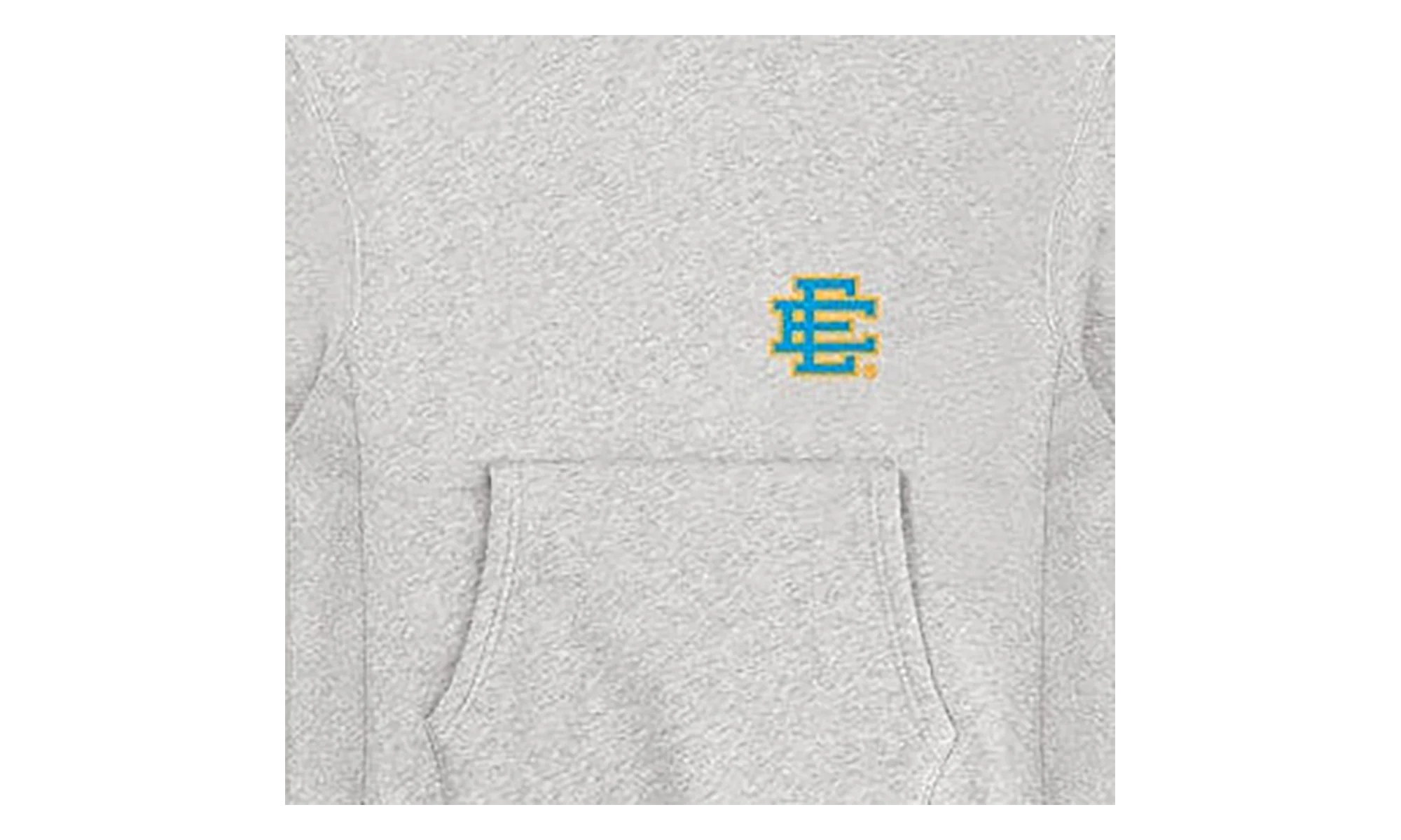 EE BASIC HOODIE "SS24 - Grey/Aqua Bolt" EE502