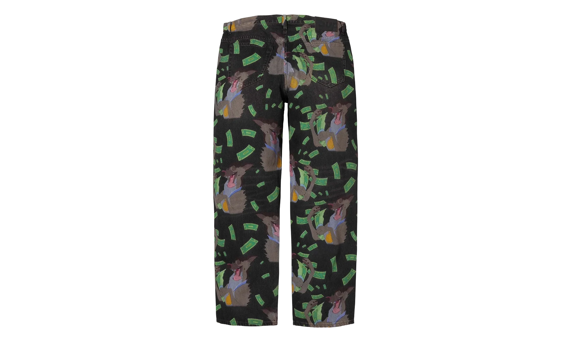 All Dogs Go To Heaven Loose Fit Jean "FW25 - Washed Black" SU26918