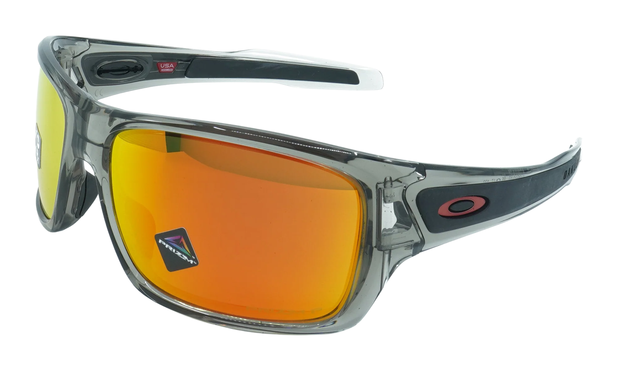 Turbine Polarized Sunglasses "Grey Ink / PRIZM Ruby Polarized" OO9263 57