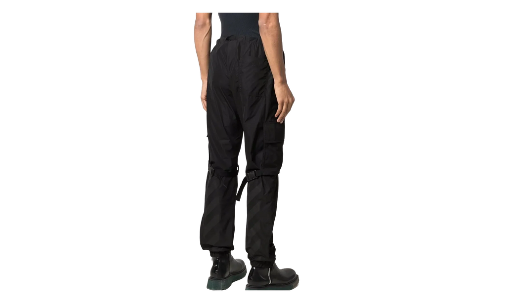 Straight Leg Cargo Pants "Black" OMCF031C99FAB0021010