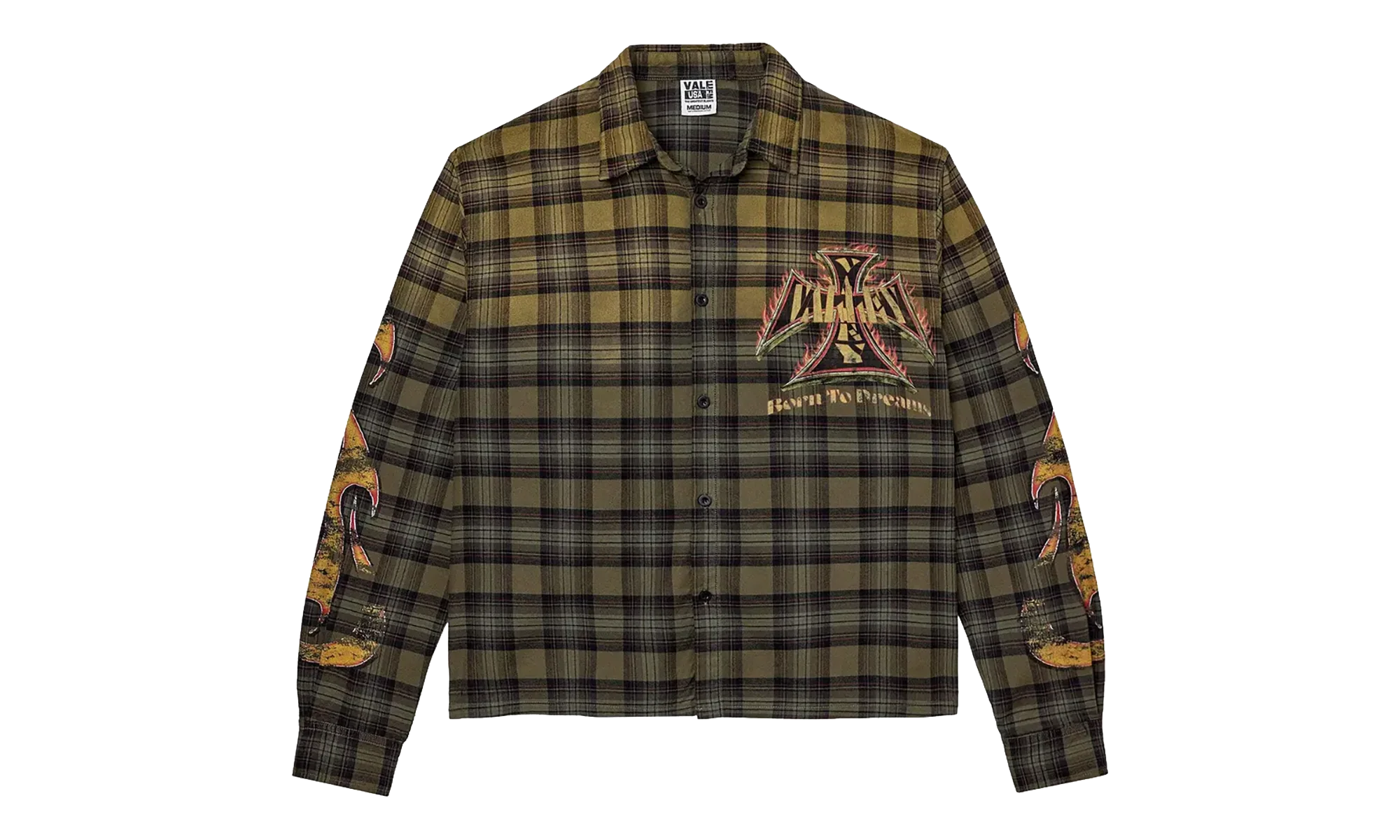Reborn Flannel "Green" LLWJDSQZ