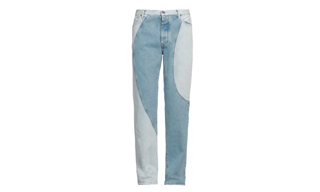 Organic Block Western Jeans "Blue" OMYA16S23DEN0024900