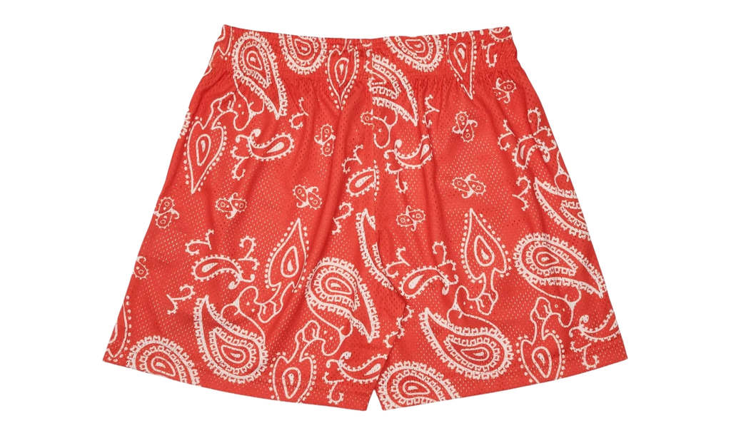 EE Basic Shorts "Paisley - Orange Black" EE165