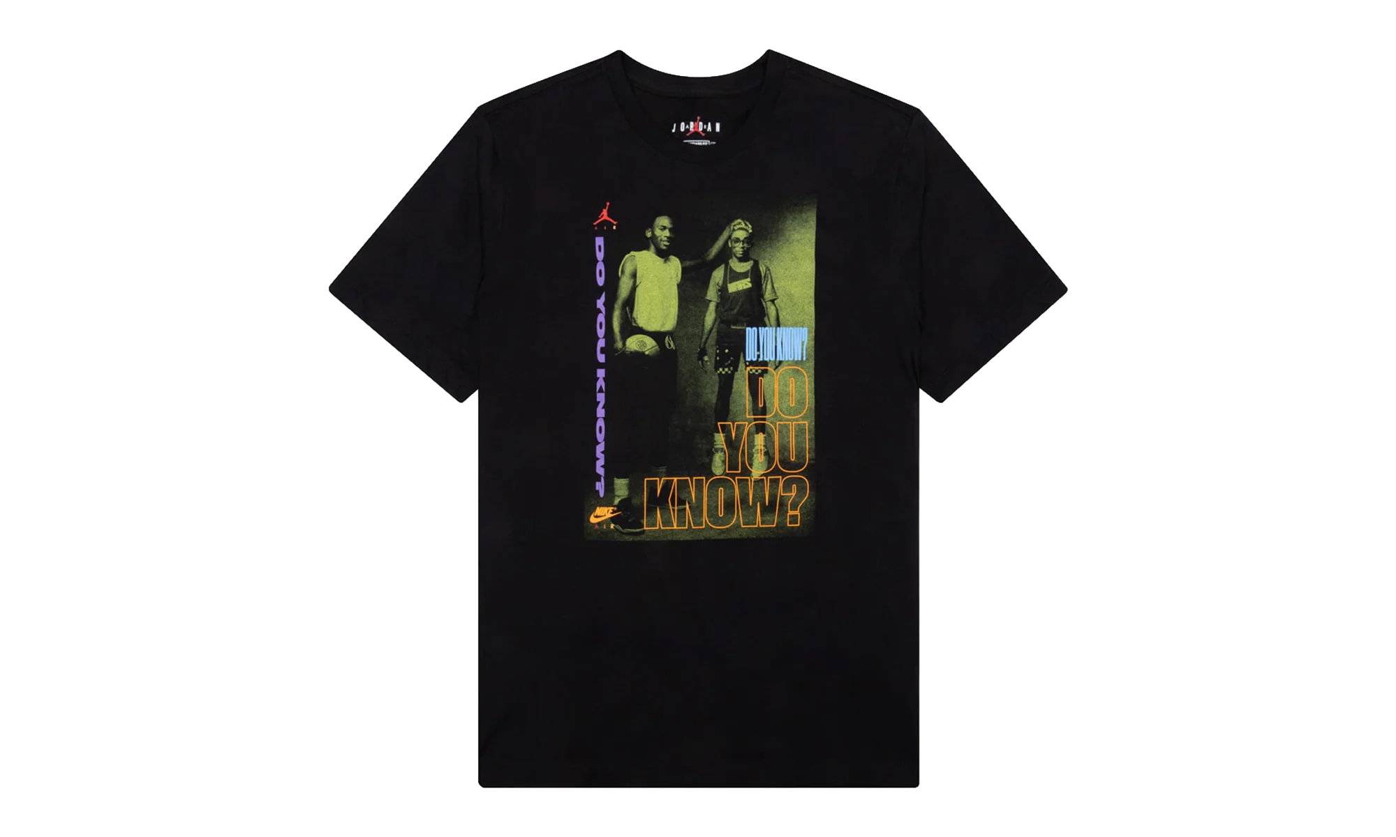 Air Jordan Retro 3 Graphic "Do You Know" T-Shirt "Black" DD5253 010