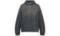 Embellished Hoodie "Stained Black" MLM100437