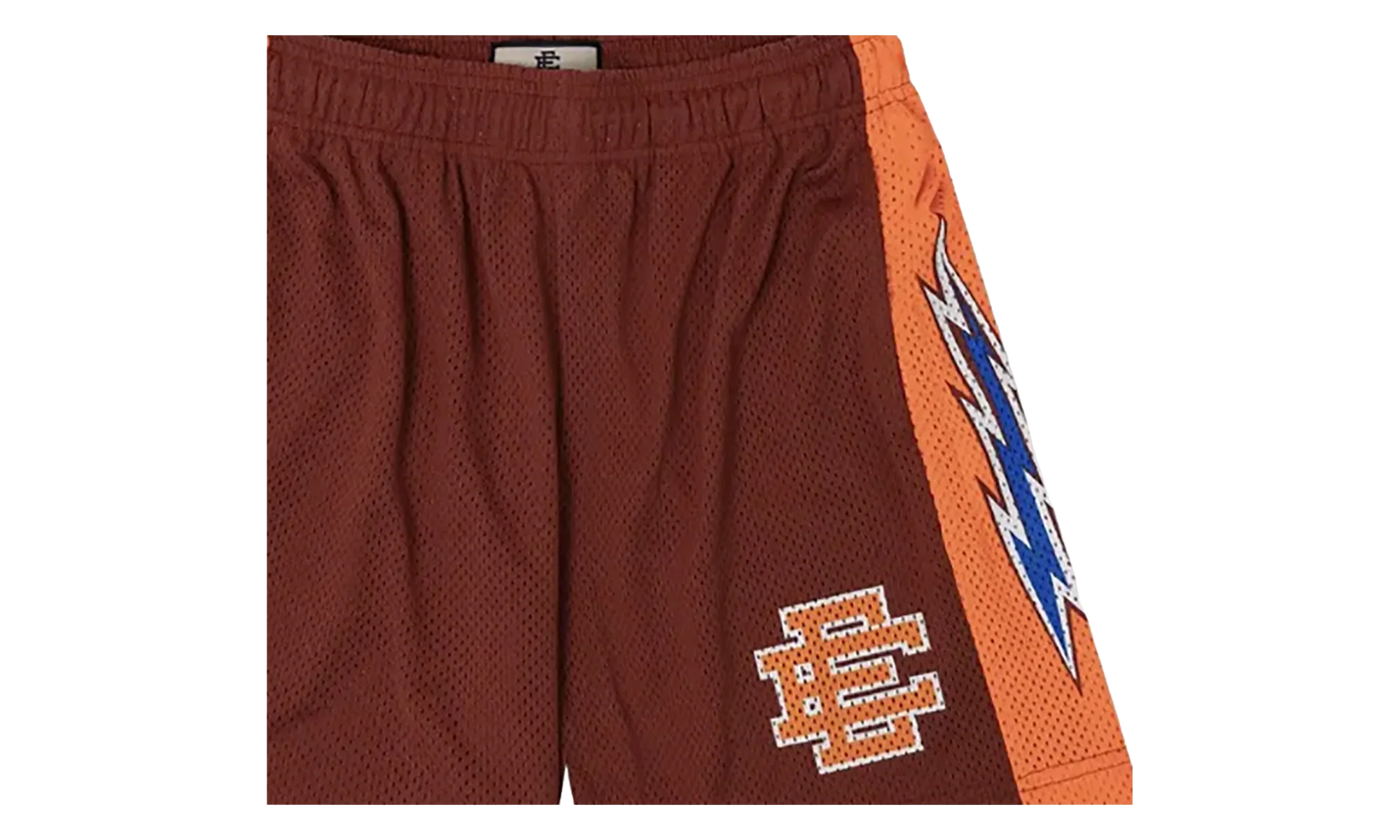 EE LIGHTINING BOLT BASIC SHORT "Maroon/ Orange" EE465