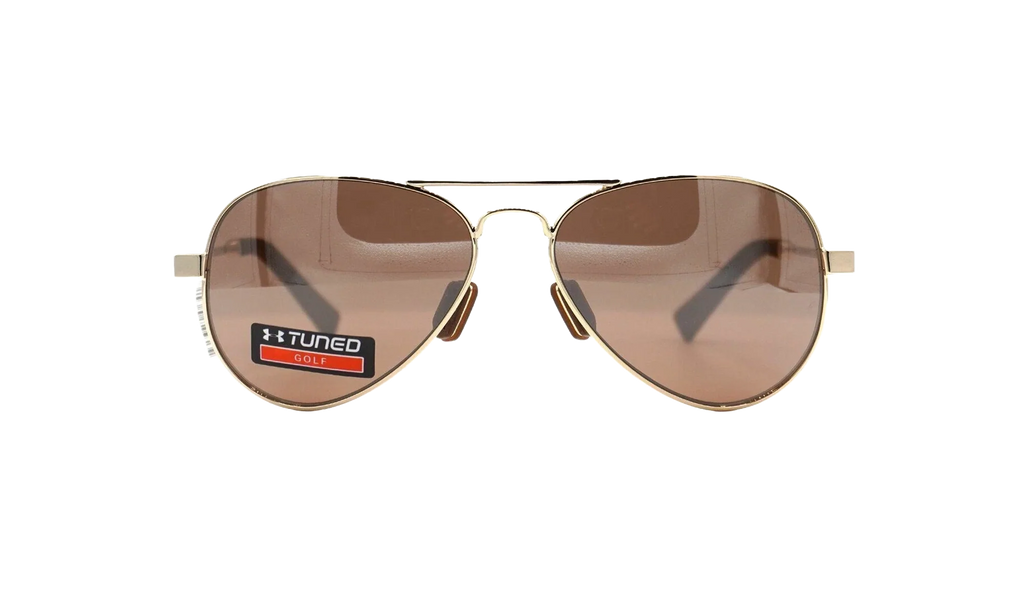 Getaway Sunglasses "Tuned Road - Gloss Gold / Dark Crystal Brown" 8650118 942024