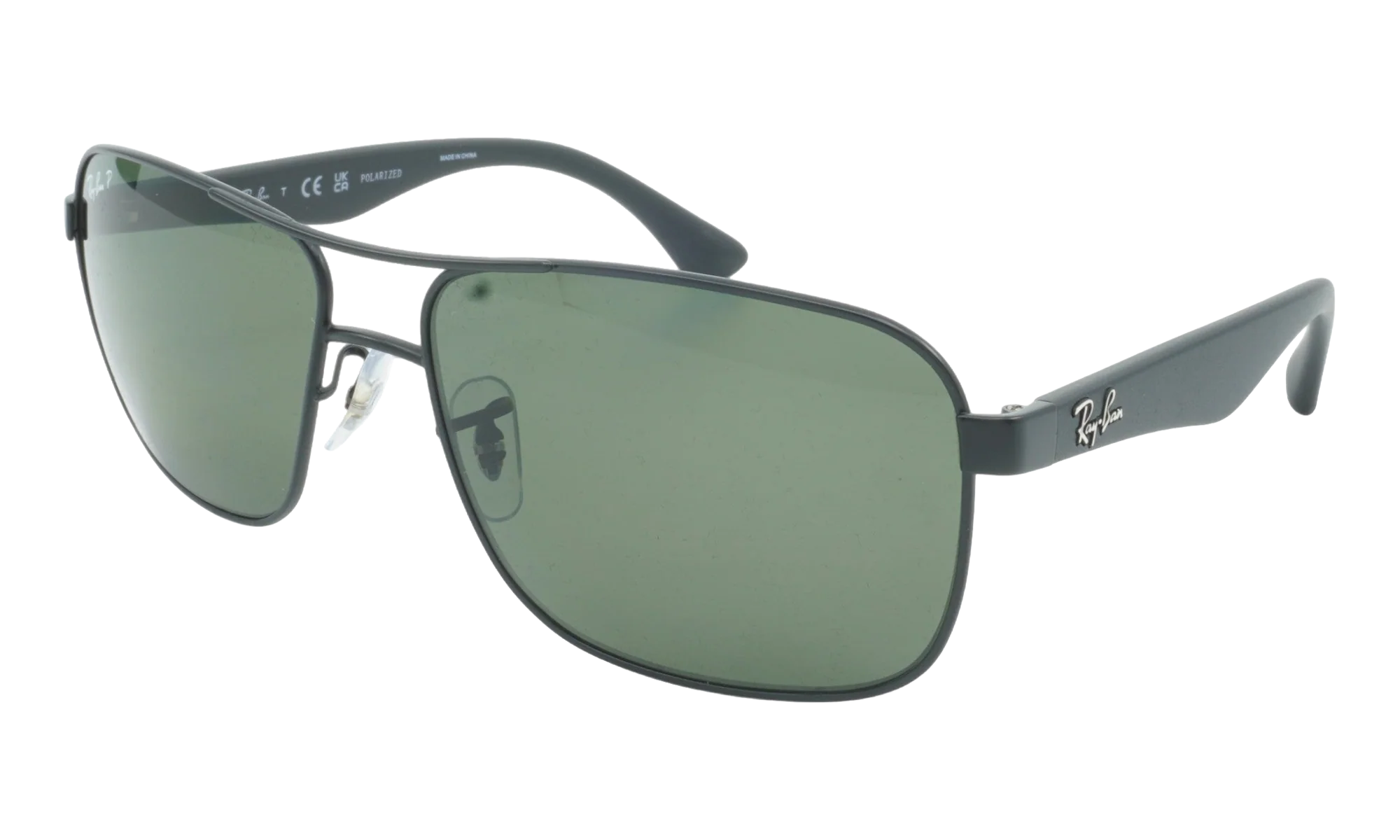 Aviator Polarized Sunglasses "Matte Black" RB3516-006-9A_59