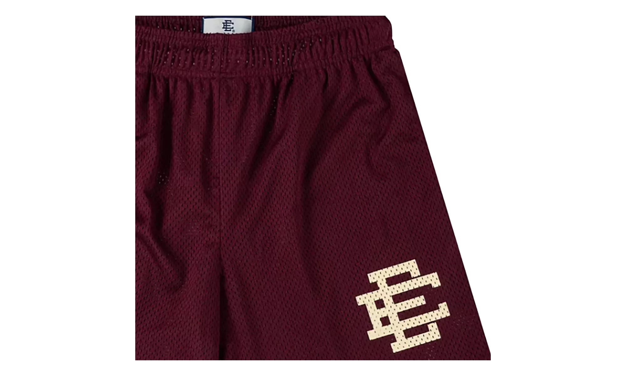 EE BASIC SHORT "SS24 - Maroon/Off White" EE619