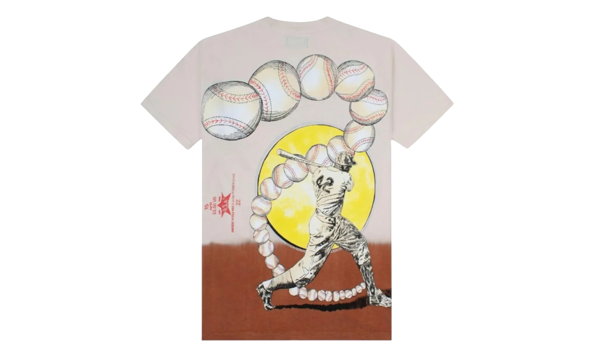 Jackie Robinson Tee "Brown" BAR47
