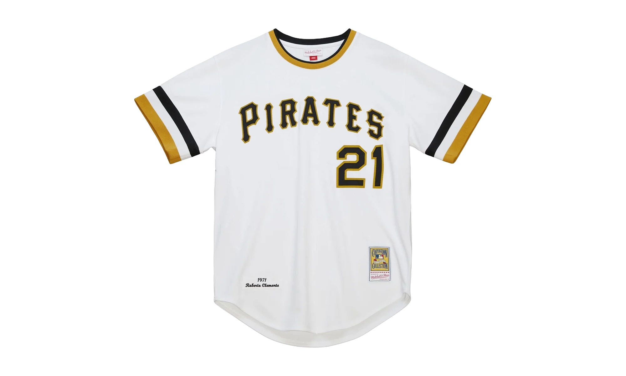 MLB Roberto Clemente Home Jersey "1971 Pittsburgh Pirates – White" AJY15616 PPI71RCLWHIT