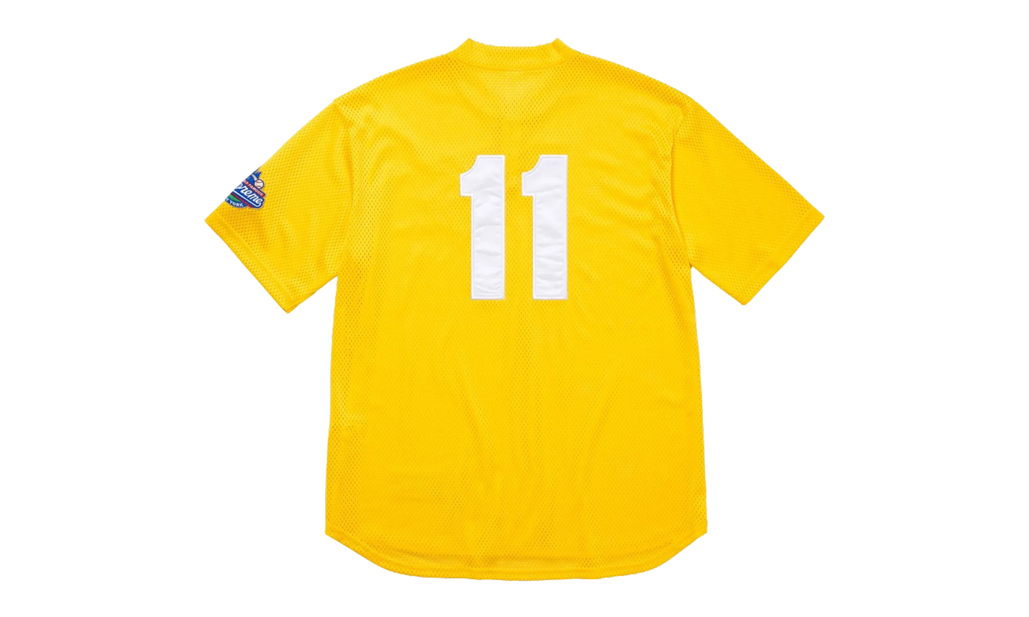 S Logo Baseball Henley T-shirt "FW24 - Yellow" SU27423