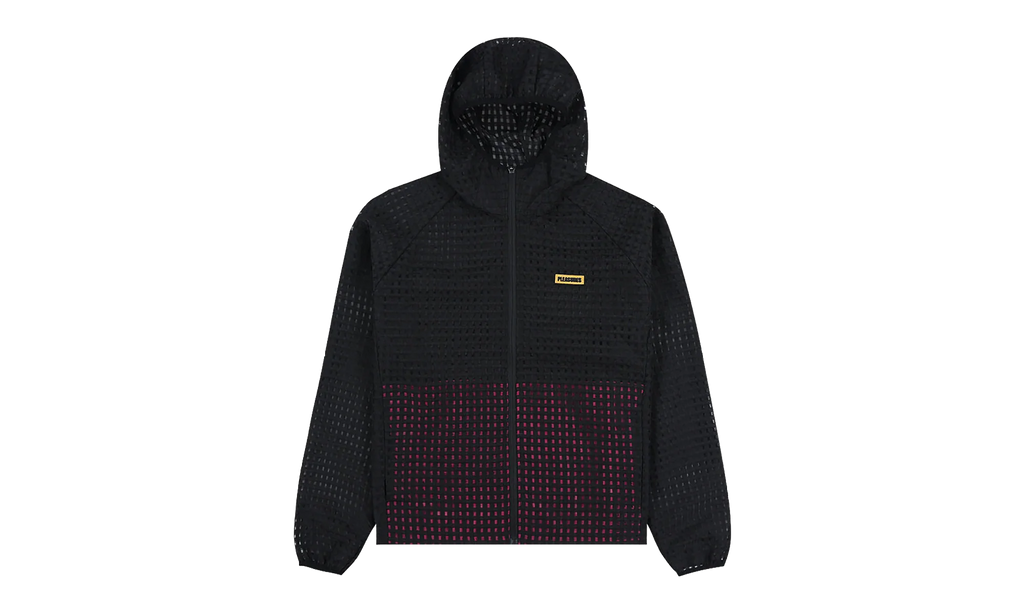 System Plaid Hooded Jacket "Black" P26SP003-BLK