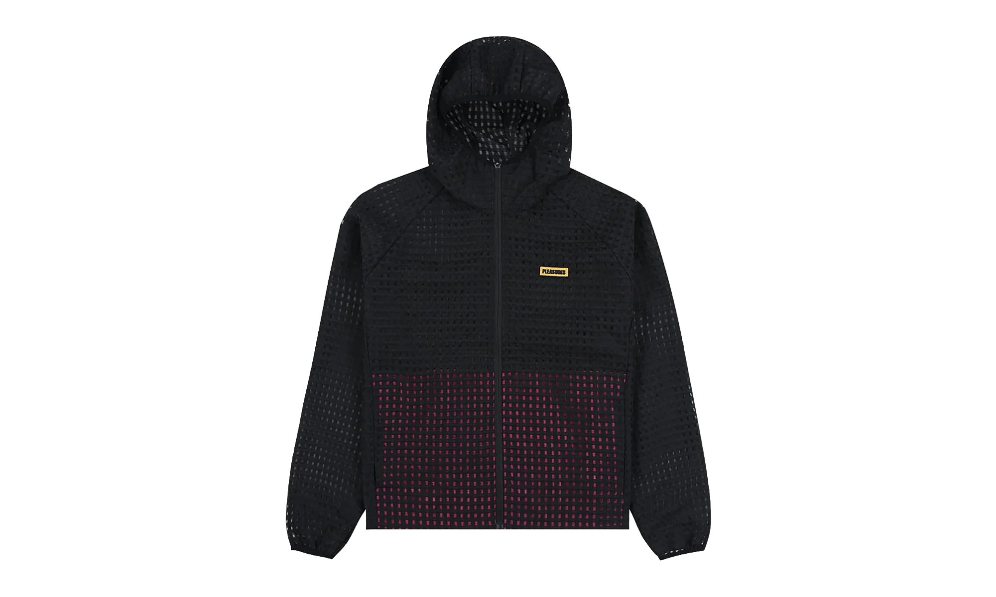 System Plaid Hooded Jacket "Black" P26SP003-BLK