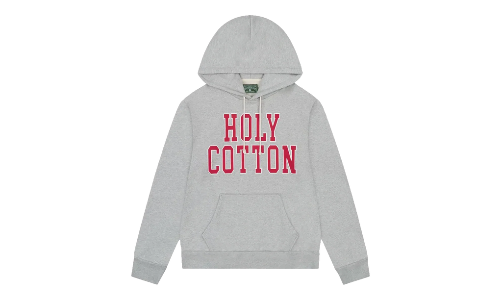 Holy Cotton Pullover Hoodie "Grey" DT585