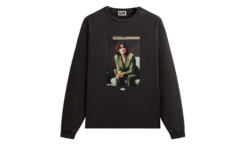 The Sopranos Jennifer Vintage Long Sleeve Tee "Black" khm034634 001