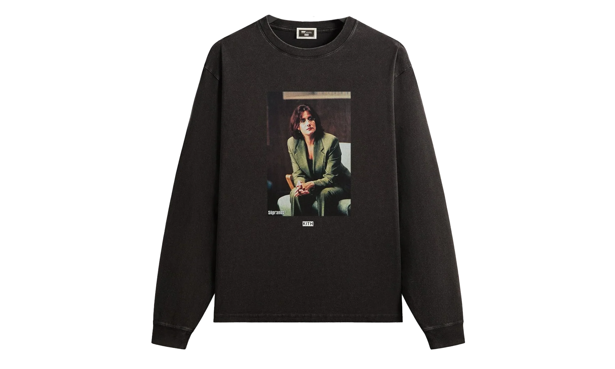 The Sopranos Jennifer Vintage Long Sleeve Tee "Black" khm034634 001