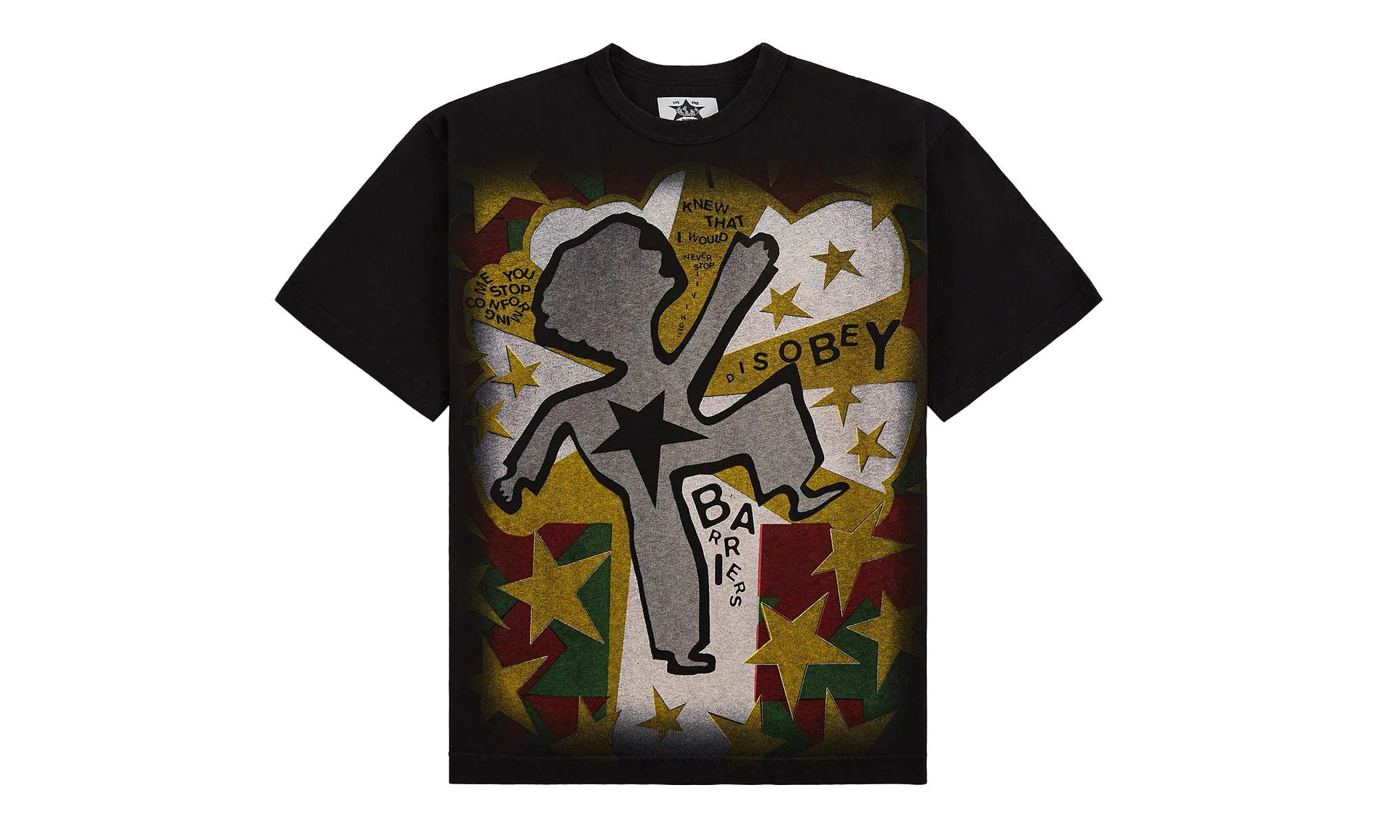 Disobey Tee "Black" BAR29