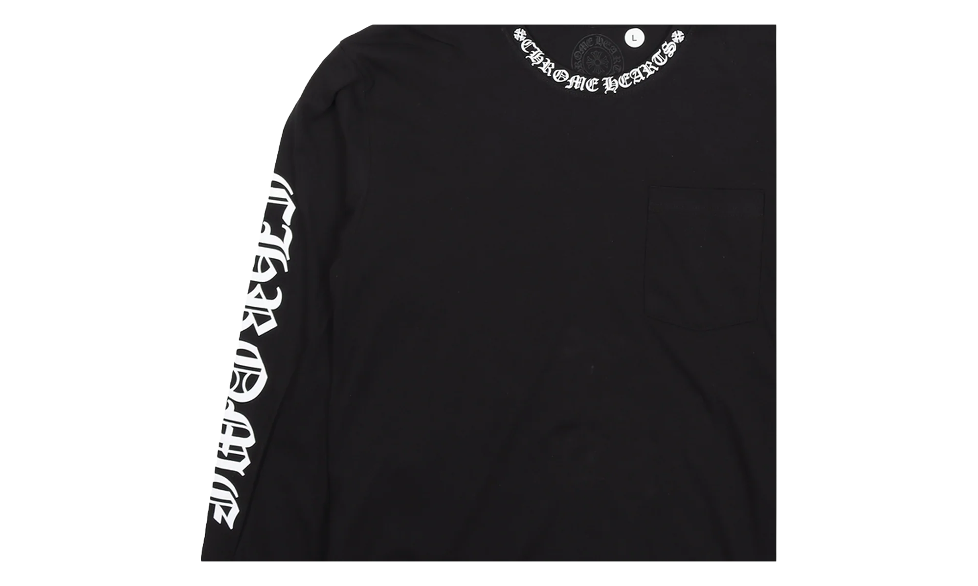 Neck Logo Longsleeve T-Shirt "Black" CHRM1133