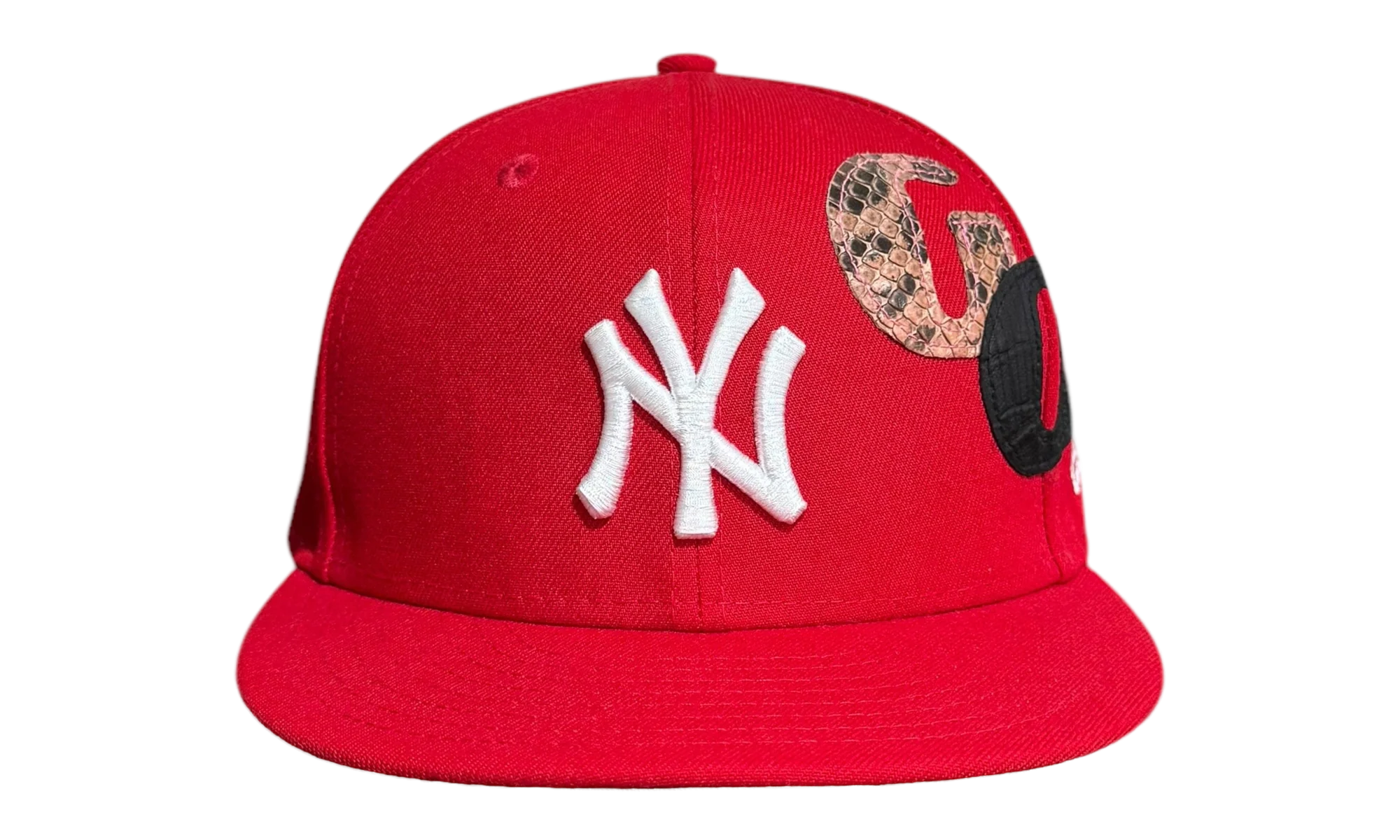 Gallery Dept x New Era - 59FIFTY New York Yankees Fitted Hat "Red" GD111