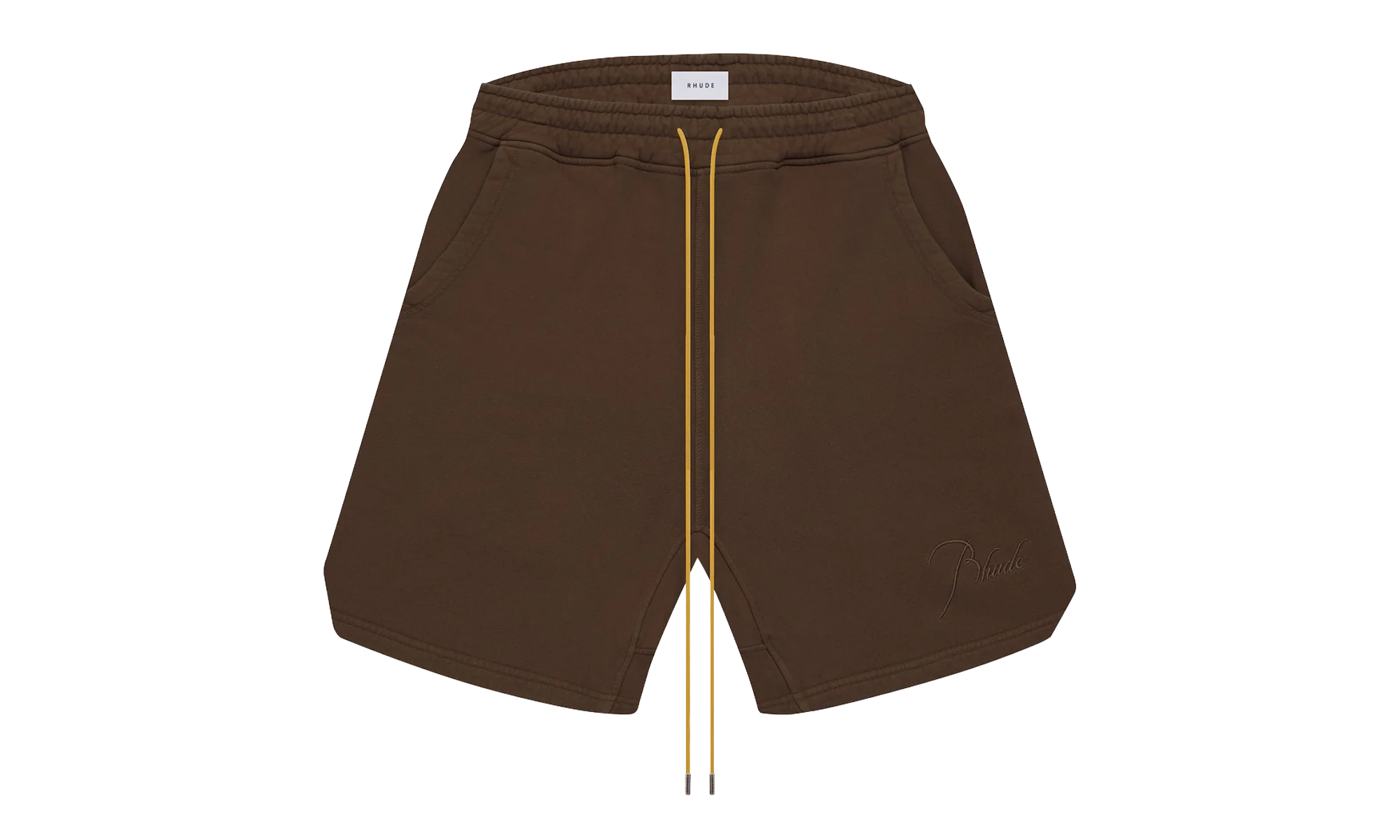 Script Logo Sweatshorts "Brown" RHFW22SH07012090 BRN