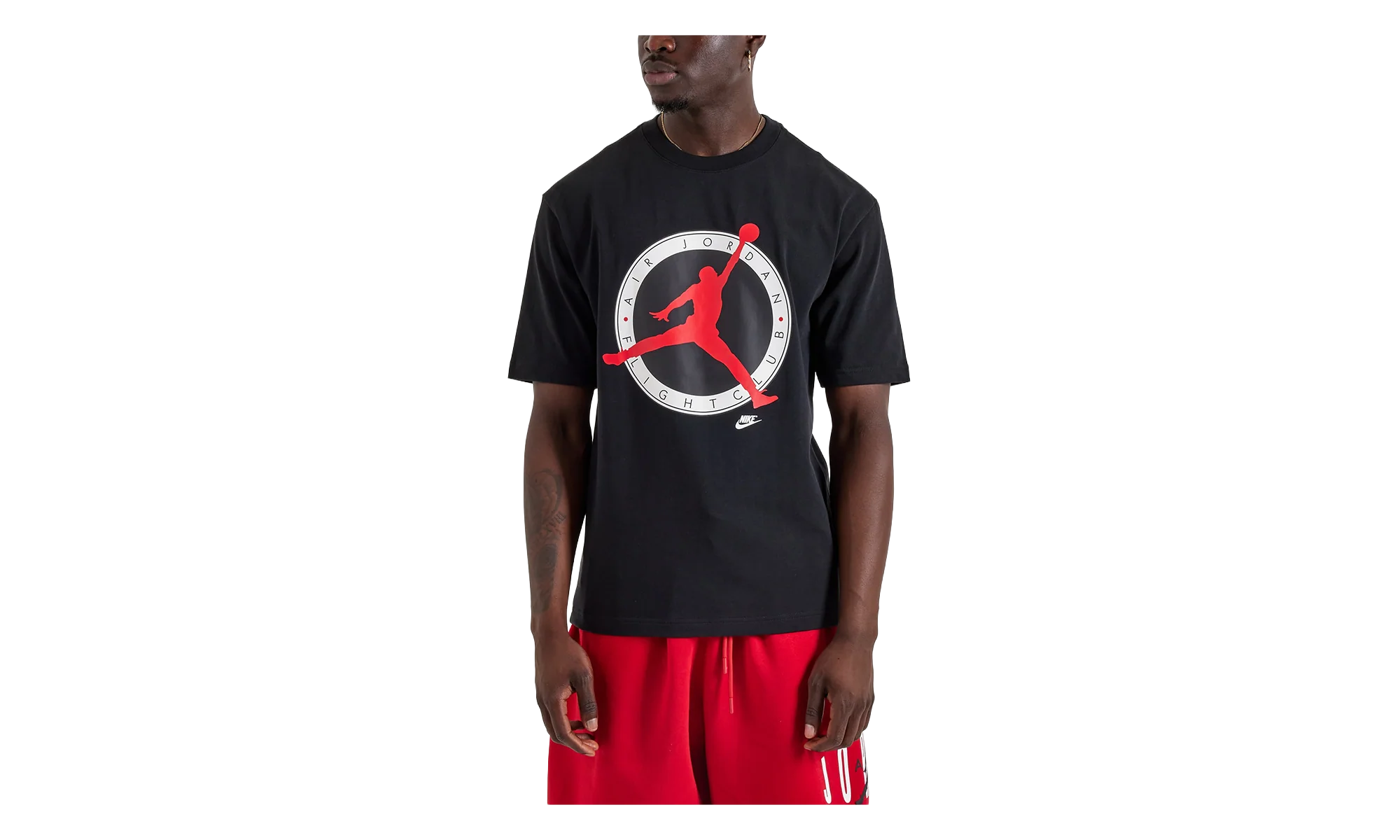 Jordan Flight Club T-Shirt "Black / University Red" IM1352 010