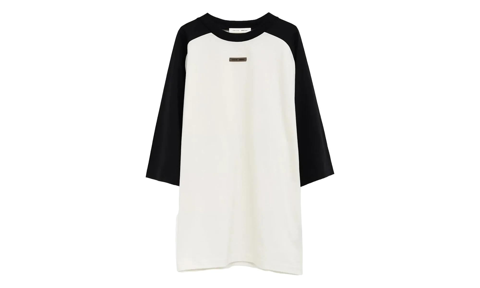 Baseball Short Sleeve Tee "Ivory Body / Black" 125HO254482F
