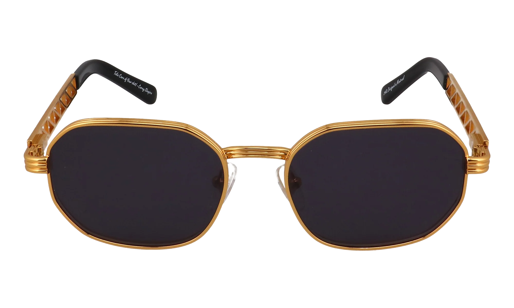Hustler Jacques Cartier Edition 24KT "Yellow Gold / Black" JCHU2 0001 CUT 11B5