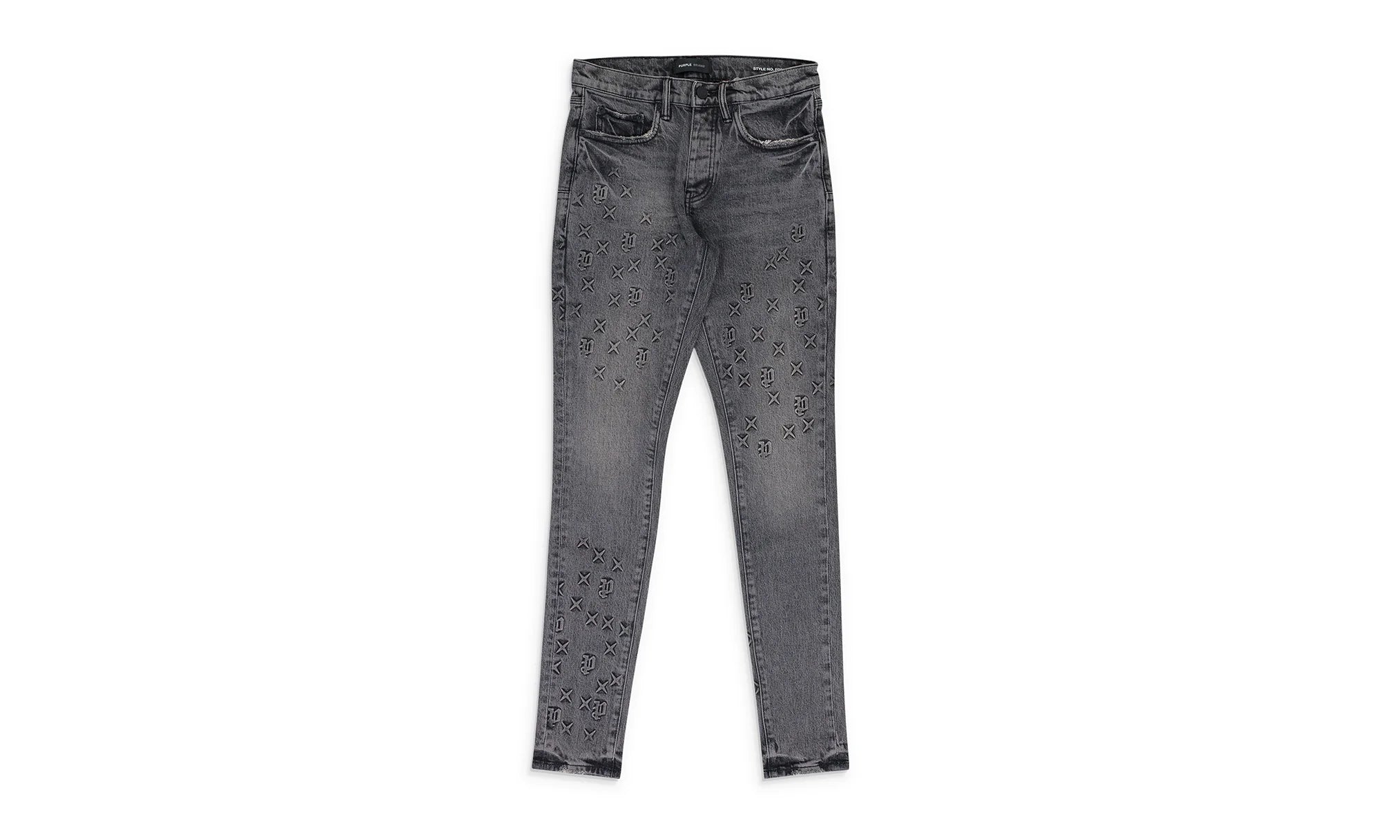 Embossed P001 Denim "Grey" PRPMJNS 0017