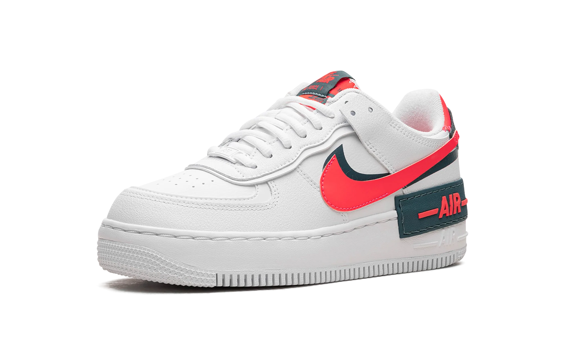 AIR FORCE 1 SHADO NMS WMNS "White Solar Red" DB3902 100
