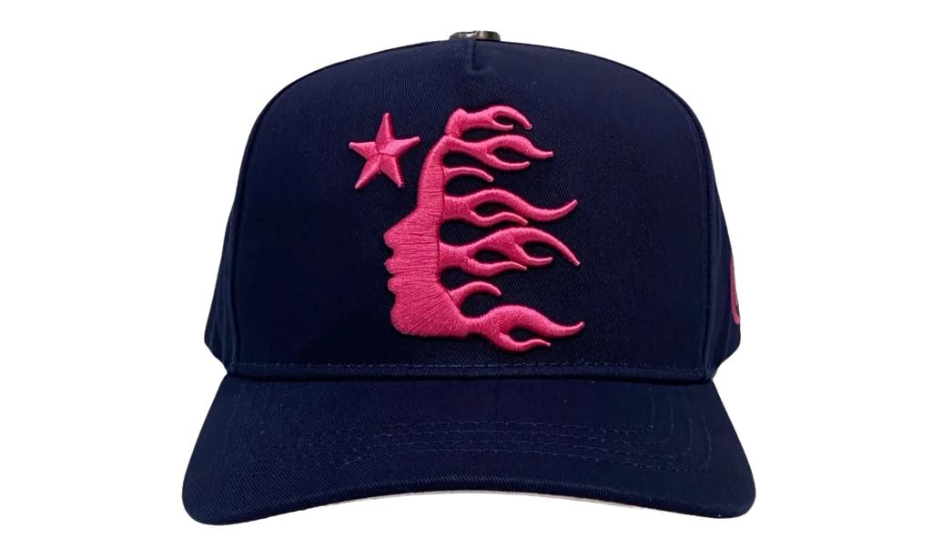 OG Logo Snapback Hat "Navy / Pink" HSR224
