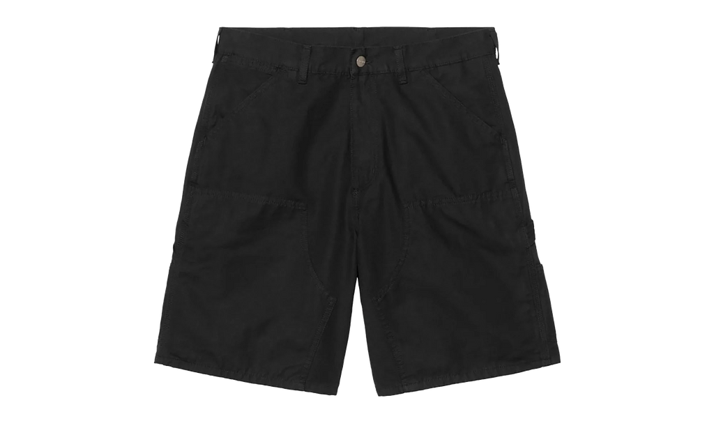 Double Knee Shorts "Black Rinsed" I034793 89 02