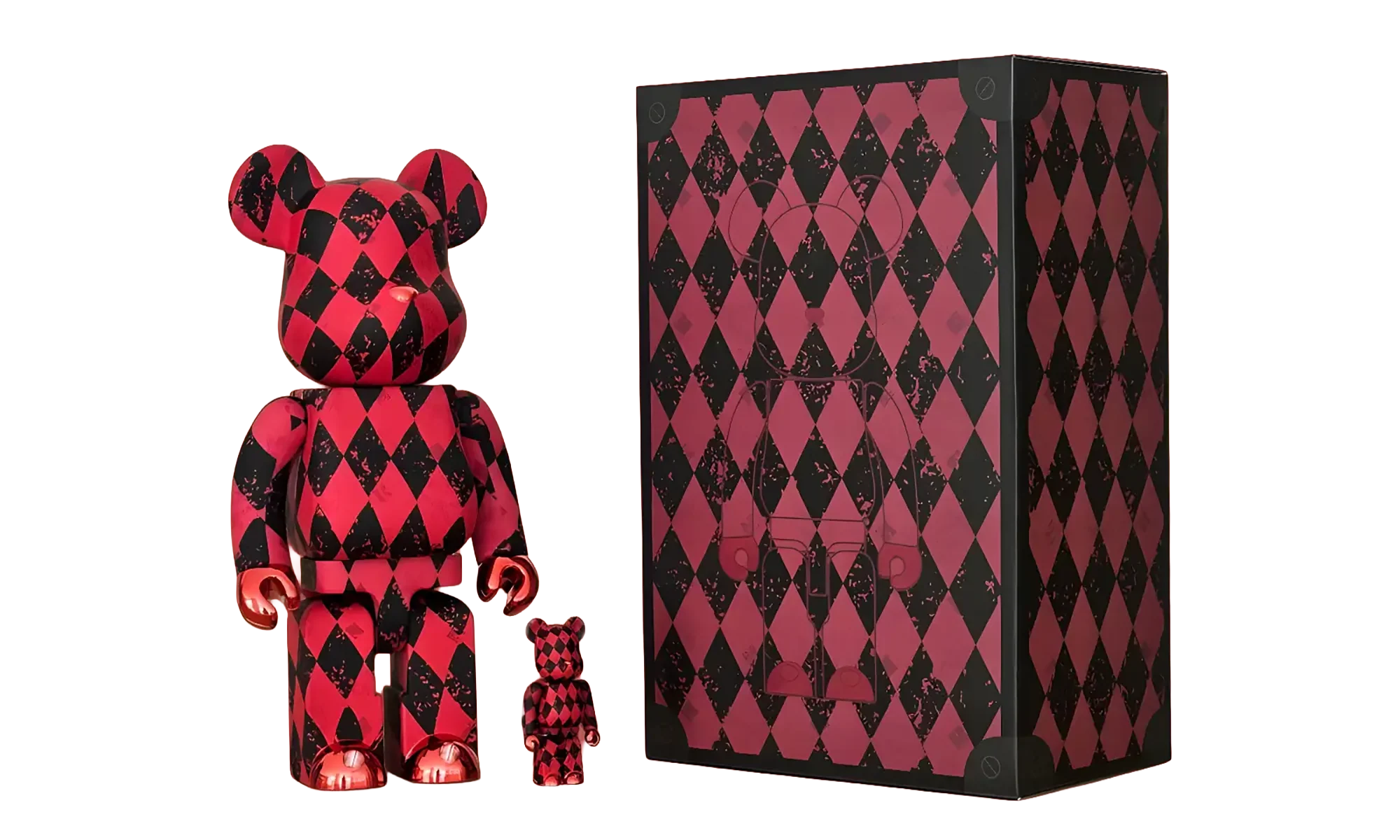 Bearbrick Harley Quinn x MCM "100% & 400% Set" MEDI3061