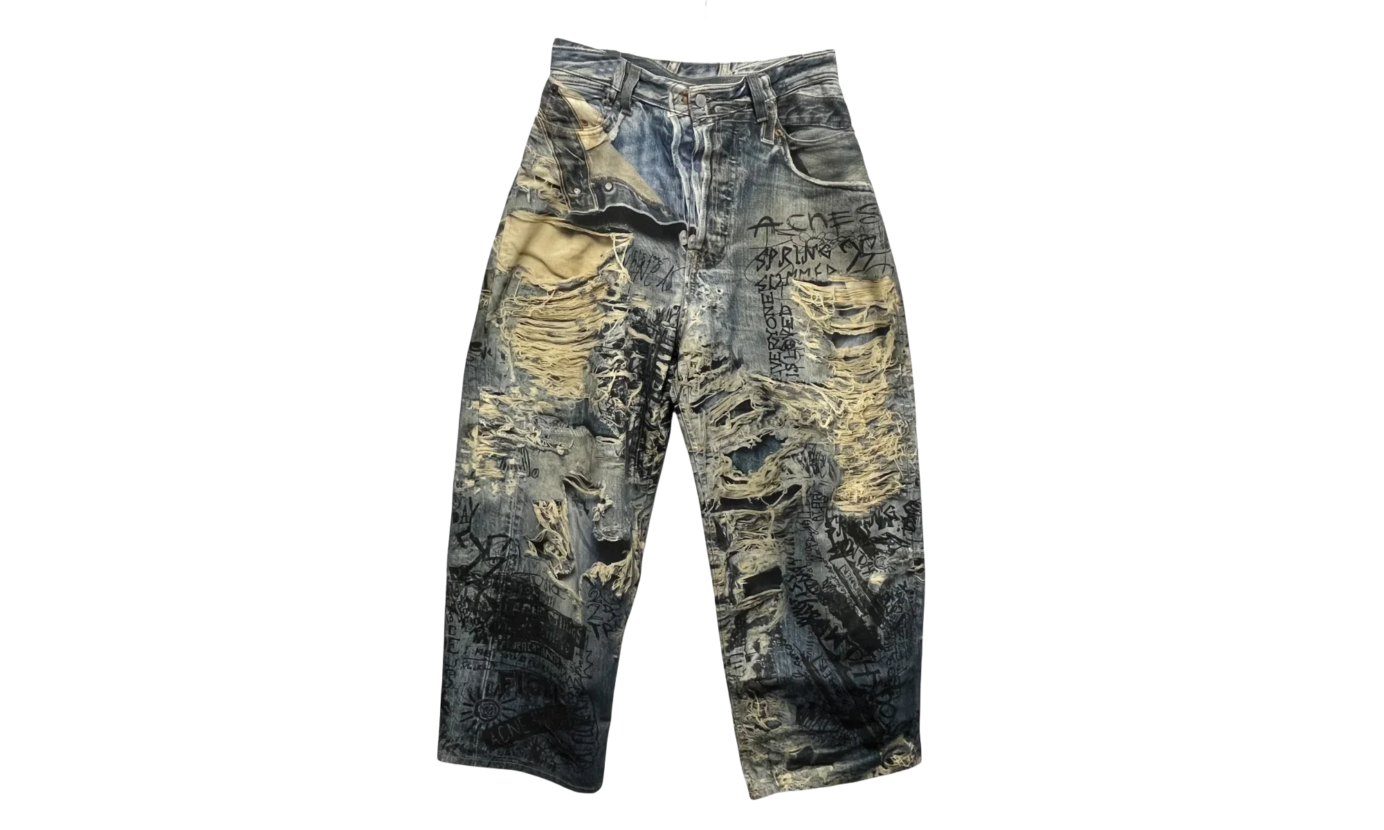 Super Baggy Fit Jeans - 2023 "Mid Blue" FN MN TROU001097