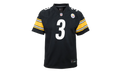 Russell Wilson #3 Replica Carbon Jersey GS "Black / Yellow" 9Z1B7F1P9 STEWR