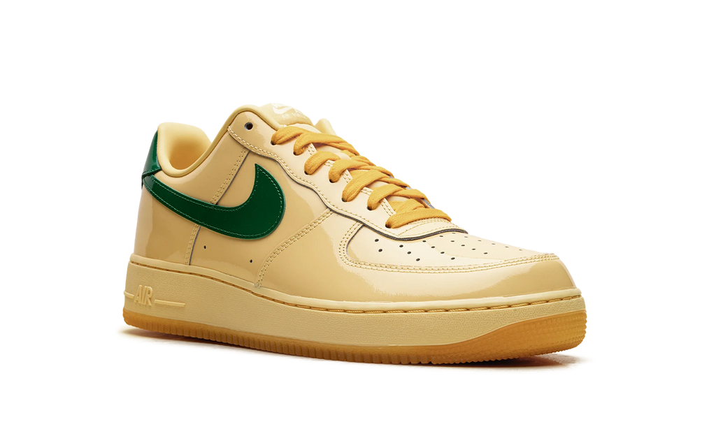 Air Force 1 Low "Patent Leather Topaz Gold Pine Green" IO4489 700