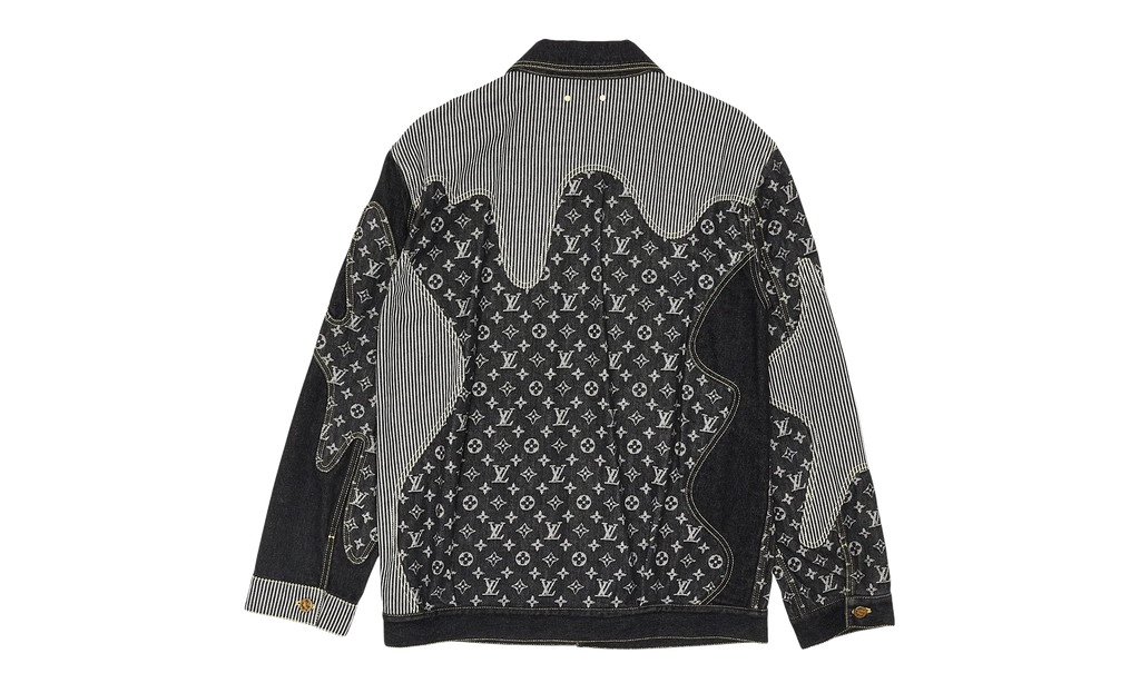 Nigo Monogram Crazy Denim Workwear Jacket "Black" 1A9GEE
