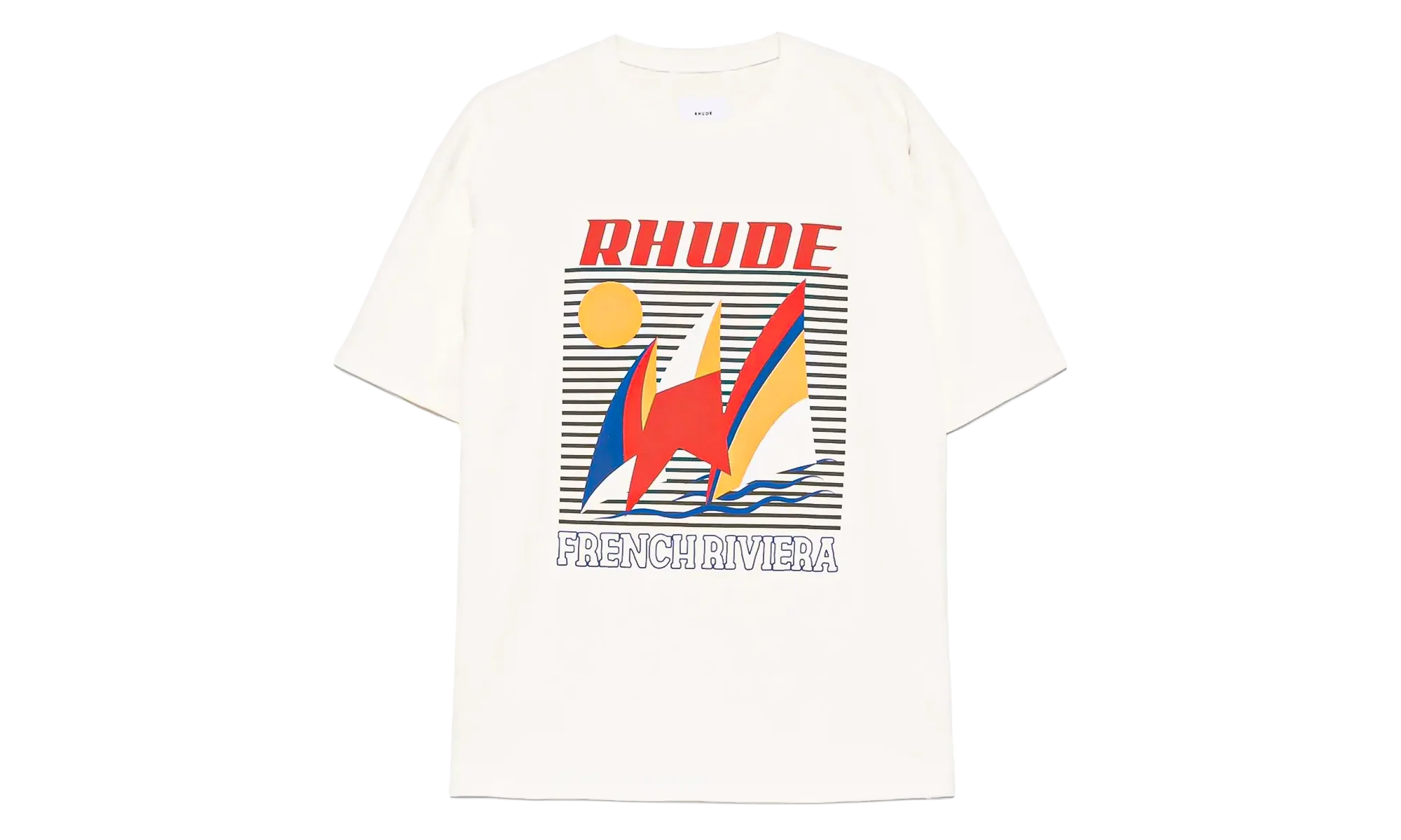 French Riviera T-Shirt "Vintage White" RHPS25TT10012