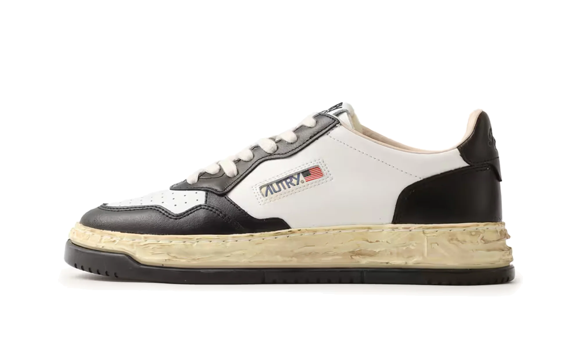 Super Vintage Low "MAISON MIHARA YASUHIRO - White Black" AVLM MMY3