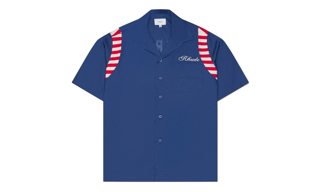 American Spirit Poplin Shirt "Navy" RHPS24SR01320302 NVY
