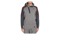 Tech Fleece Long Funnel Zip Hoodie "Carbon Heather / Black" 805655 063