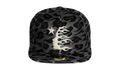 Cheetah Print Fitted Hat "Black" HSR094