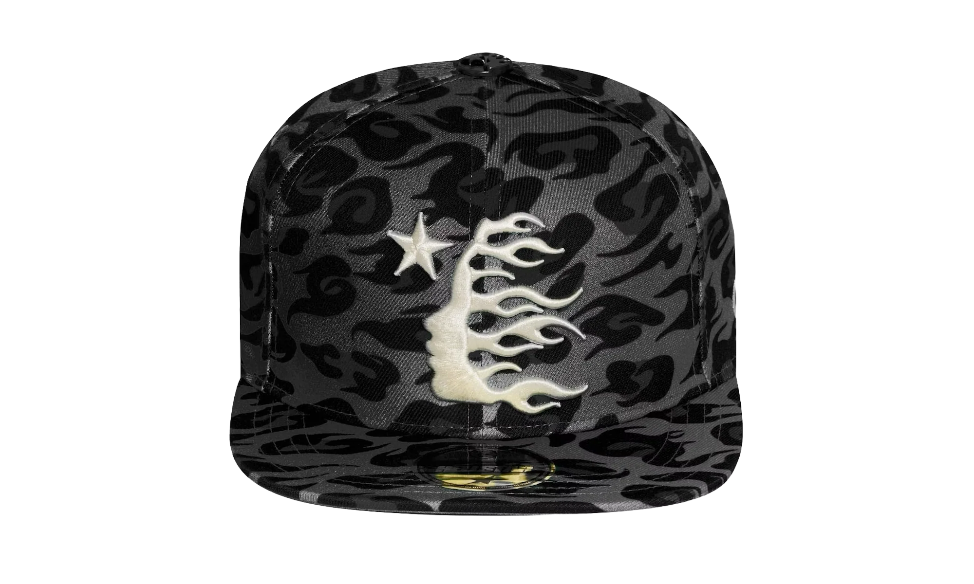 Cheetah Print Fitted Hat "Black" HSR094