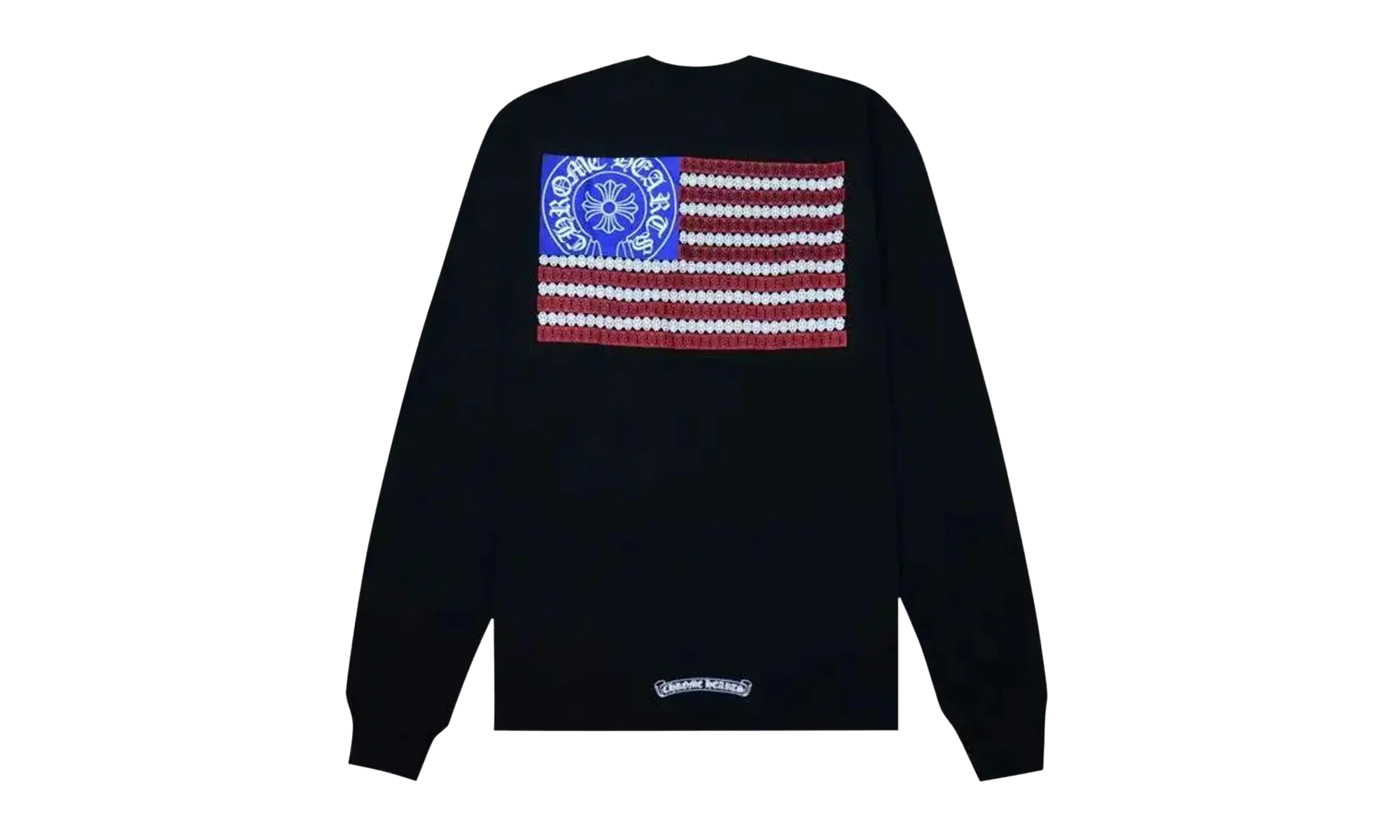 USA Flag Pocket Long-Sleeve "Black" CHRM0711