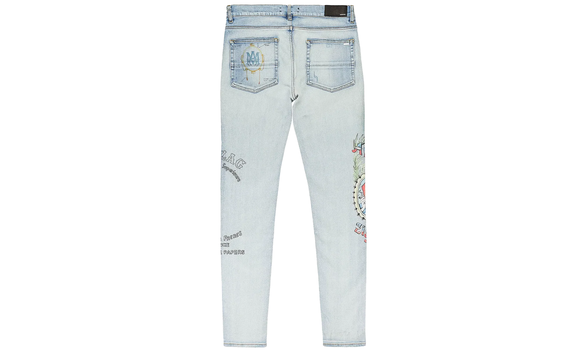 ZIG ZAG JEAN "Light Indigo" SS22MDS023