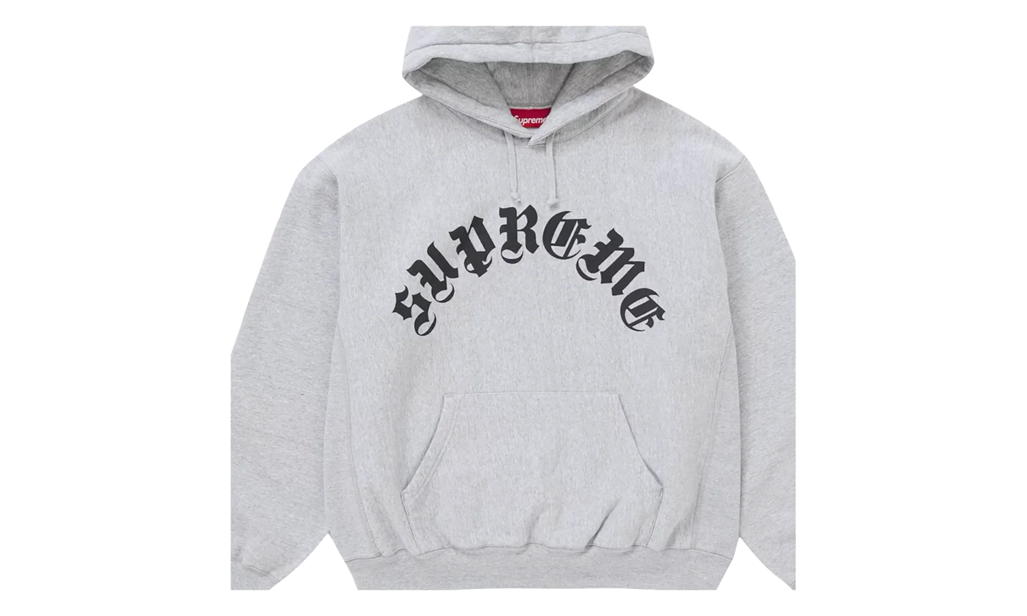 Printed Arc Hooded Sweatshirt "Heather Grey" SU26904