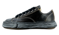 Cracked Leather Peterson Sneaker Low "Black" A12FW708 BLK