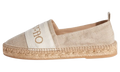 Bookish Canvas Espadrilles WMNS "Beige" OWIB014S23FAB0016161