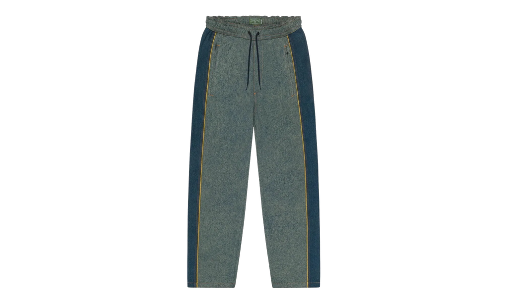 Levi's Cotton Fleur De-Lis Denim Track Pants "Light Wash" DT509